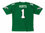 JALEN HURTS Philadelphia Eagles 1990's Home Throwback NFL Football Jersey - BACK