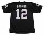 RICH GANNON Oakland Raiders 1999 Throwback Home NFL Football Jersey - BACK