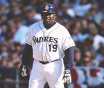 TONY GWYNN San Diego Padres 1999 Home Majestic Throwback Baseball Jersey - ACTION