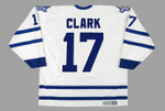 WENDEL CLARK Toronto Maple Leafs 1993 Home CCM Vintage Throwback NHL Jersey - BACK