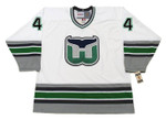 CHRIS PRONGER Hartford Whalers 1993 Home CCM Vintage NHL Hockey Jersey - front