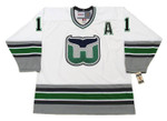 JOHN CULLEN Hartford Whalers 1992 Home CCM Vintage NHL Hockey Jersey - FRONT