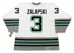 ZARLEY ZALAPSKI Hartford Whalers 1992 Home CCM Vintage Throwback NHL Jersey - BACK