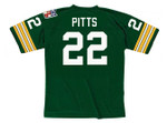 ELIJAH PITTS Green Bay Packers 1969 Throwback NFL Football Jersey - back