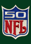 WILLIE DAVIS Green Bay Packers 1969 Throwback NFL Football Jersey - crest