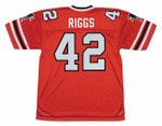 GERALD RIGGS Atlanta Falcons 1985 Home Throwback NFL Football Jersey - BACK