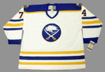 TARO TSUJIMOTO Buffalo Sabres 1970's CCM Vintage Throwback Home NHL Hockey Jersey - front