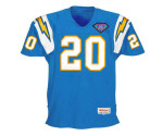 NATRONE MEANS San Diego Chargers 1994 Throwback Home NFL Football Jersey - FRONT