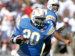 NATRONE MEANS San Diego Chargers 1994 Throwback Home NFL Football Jersey - ACTION