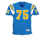 DEACON JONES San Diego Chargers 1973 Home Throwback NFL Football Jersey - FRONT