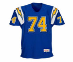 LOUIE KELCHER San Diego Chargers 1978 Throwback NFL Football Jersey - FRONT