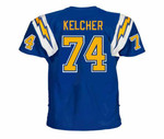 LOUIE KELCHER San Diego Chargers 1978 Throwback NFL Football Jersey - BACK