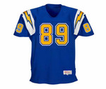WES CHANDLER San Diego Chargers 1982 Throwback NFL Football Jersey - FRONT