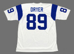 FRED DRYER Los Angeles Rams 1972 Throwback NFL Football Jersey - BACK