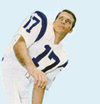 RICHIE PETITBON Los Angeles Rams 1969 Throwback NFL Football Jersey - action