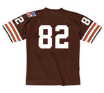 JIM HOUSTON Cleveland Browns 1969 Throwback NFL Football Jersey - BACK