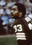 REGGIE RUCKER Cleveland Browns 1978 Throwback NFL Football Jersey - ACTION