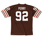 MICHAEL DEAN PERRY Cleveland Browns 1989 Throwback NFL Football Jersey - BACK