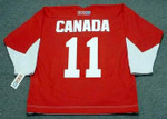 VIC HADFIELD Team Canada 1972 CCM Throwback Hockey Jersey - back