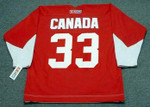 GILBERT PERREAULT Team Canada 1972 CCM Throwback Hockey Jersey - back