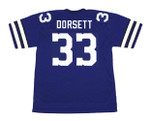 TONY DORSETT Dallas Cowboys 1979 Throwback NFL Football Jersey - BACK