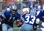 TONY DORSETT Dallas Cowboys 1979 Throwback NFL Football Jersey - ACTION