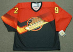 GINO ODJICK Vancouver Canucks 1995 CCM Throwback NHL Hockey Jersey - FRONT