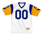 ST. LOUIS RAMS 1990's Away Throwback NFL Customized Jersey - FRONT