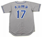 SHOHEI OHTANI Los Angeles Dodgers 2002 Away Majestic "Japanese" Baseball Jersey - BACK