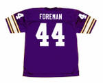 CHUCK FOREMAN Minnesota Vikings 1977 Home Throwback NFL Football Jersey - BACK