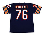 STEVE McMICHAEL Chicago Bears 1983 Home Throwback NFL Football Jersey - BACK