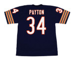 WALTER PAYTON Chicago Bears 1980 Home Throwback NFL Football Jersey - BACK