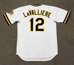 MIKE LaVALLIERE Pittsburgh Pirates 1990 Home Majestic Throwback Baseball Jersey - BACK