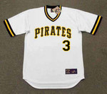 JOHNNY RAY Pittsburgh Pirates 1982 Home Majestic Throwback Baseball Jersey - front