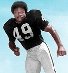 CARL WEATHERS Oakland Raiders 1970 Away Throwback NFL Football Jersey - ACTION