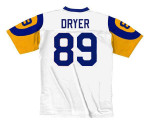 FRED DRYER Los Angeles Rams 1975 Away Throwback NFL Football Jersey - back