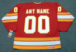 ATLANTA FLAMES 1970's CCM Vintage Custom NHL Jerseys - BACK