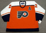 RICK TOCCHET Philadelphia Flyers 1987 Away CCM Throwback NHL Hockey Jersey - FRONT