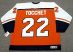 RICK TOCCHET Philadelphia Flyers 1987 Away CCM Throwback NHL Hockey Jersey - BACK