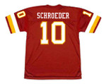 JAY SCHROEDER Washington Redskins 1986 Throwback NFL Football Jersey - BACK