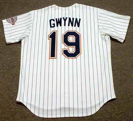 TONY GWYNN | San Diego Padres 1997 Home Majestic Throwback Baseball Jersey