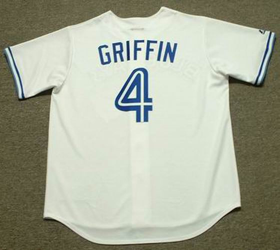 Alfredo Griffin Jersey Toronto Blue Jays 1992 Home Throwback MLB