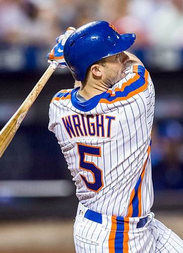 David Wright Jersey - 1986 New York Mets Cooperstown Home Baseball Jersey