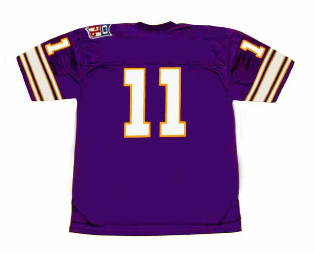 JOE KAPP Minnesota Vikings 1969 Wilson Throwback Home NFL Football Jersey