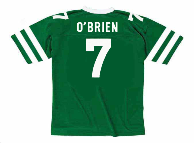 KEN O'BRIEN New York Jets 1984 Wilson Throwback NFL Football Jersey