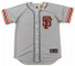 BOB BRENLY San Francisco Giants 1987 Majestic Cooperstown Away Baseball Jersey