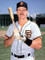 BOB BRENLY San Francisco Giants 1987 Majestic Cooperstown Away Baseball Jersey