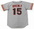 BOB BRENLY San Francisco Giants 1987 Majestic Cooperstown Away Baseball Jersey