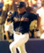 WALLY JOYNER San Diego Padres 1997 Majestic Throwback Alternate Baseball Jersey