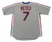 JOSE REYES New York Mets 1987 Majestic Cooperstown Away Baseball Jersey